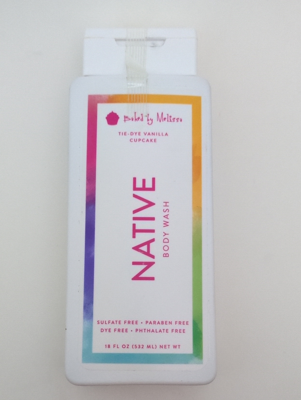 Native x Baked by Melissa Vanilla Cupcake Body Wash